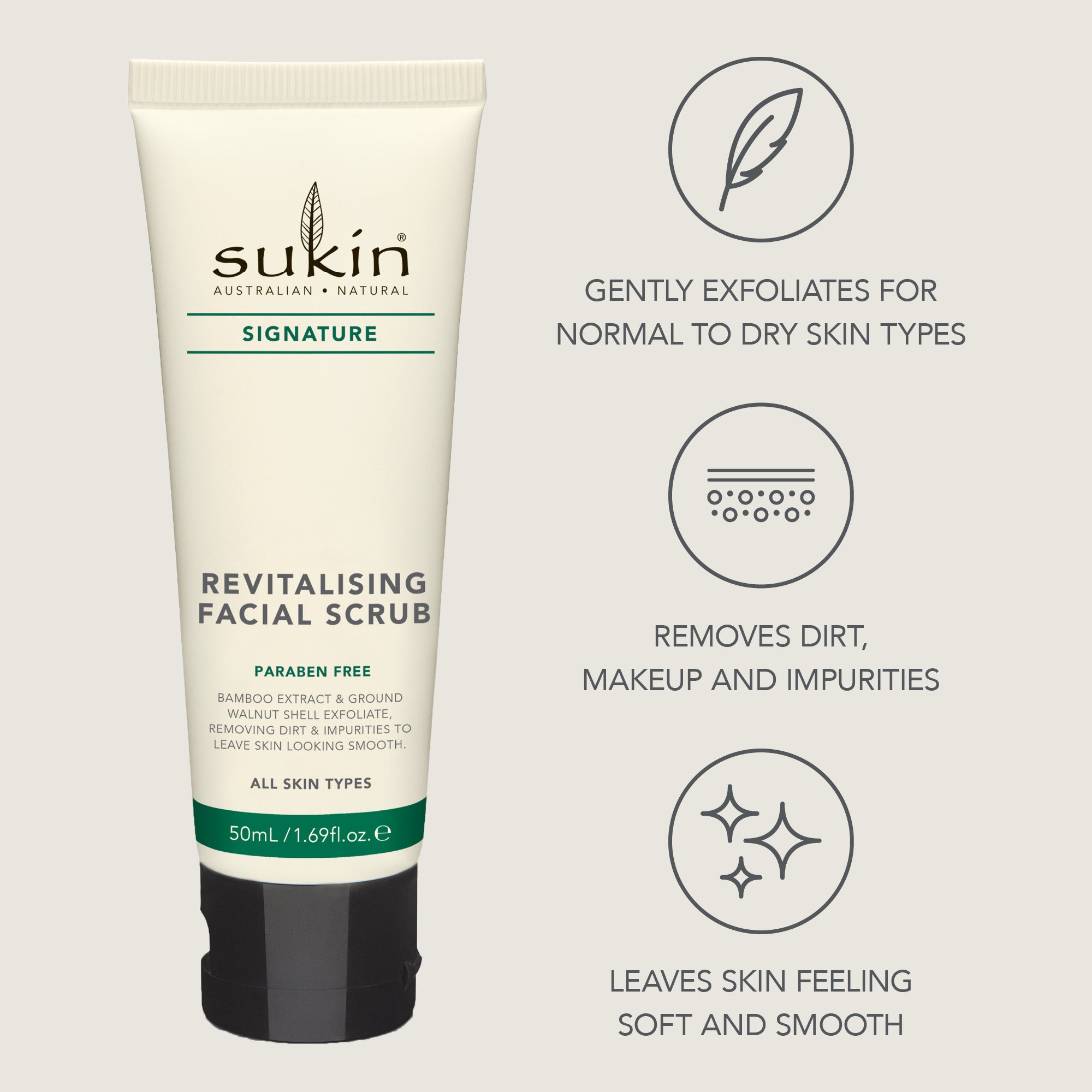REVITALISING FACIAL SCRUB | SIGNATURE | 50 mL